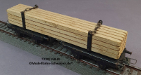 Trix Express 20/158 H0 Langholz- / Drehschemelwagen beladen mit Holz, DB