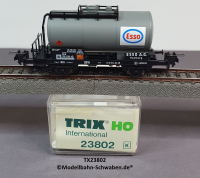Trix Express 23802 H0 Kesselwagen Esso 2-achs, DB, OVP