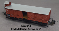 Trix Express 23842 H0 Gedeckter Güterwagen, Brhs BN 102 435, DB, OVP