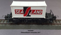 Trix Express 33466 H0 Containertragwagen, bel. m. 20 Container Sea Land, DB