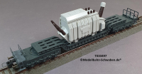 Trix Express 33497 H0 Tiefladewagen Trafo-Union, OVP