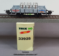 Trix Express 33925 H0 Güterwagen Staufen Bräu Dampfbier, 6 Fässer, OVP