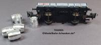 Trix Express 33925 H0 Güterwagen Staufen Bräu Dampfbier, 6 Fässer, OVP