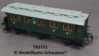 Trix Express 3731 H0 Personenwagen 2./3. Kl, BN Velten/Mark 054401, DRG, OVP