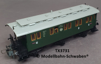 Trix Express 3731 H0 Personenwagen 2./3. Kl, BN Velten/Mark 054401, DRG, OVP