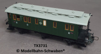 Trix Express 3731 H0 Personenwagen 2./3. Kl, BN Velten/Mark 054401, DRG, OVP