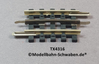Trix Express 4316 H0 Gleis Gebogen R1/6°