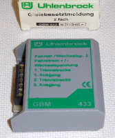 Uhlenbrock 433 GBM Gleisbesetztmeldung 2.fach