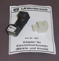 Uhlenbrock 693 Adapter für Gleichstrombooster, Märklin und Arnold