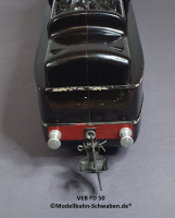 VEB (K) Stadtilm / Zeuke Spur 0 Stromlinien-Schlepptenderlok FD 50, Achsfolge 1C1