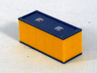 Vollmer 5724 H0 Wohn-/Bürocontainer, 1 Stk. YE fertig gebaut