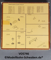 Vollmer 5746 H0 Bausatz Feuerwehrausstattung, OVP