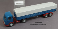 Wiking 051457 H0, MB Pritschensattelzug m. Plane, EVP