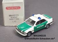 Wiking 1040225 H0 MB C200, Polizei, OVP