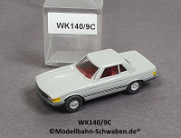Wiking 140/9C H0, MB 350 SL, lichtgrau, EVP