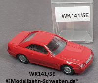 Wiking 141/5E H0, MB 500 SL, rot, EVP