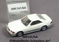 Wiking 141/6A H0, MB 500SL, weiss, EVP