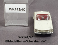 Wiking 142/4C H0, MB 250 SL, Cabrio, grauweiss, EVP