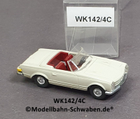 Wiking 142/4C H0, MB 250 SL, Cabrio, grauweiss, EVP