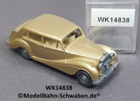 Wiking 14838 H0,Rolls Royce 1951 Silver Wraith, goldmetallic, EVP