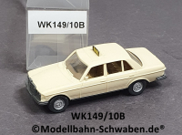 Wiking 149/10B H0 MB 240 D, Taxi, creme, EVP
