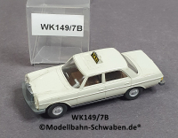 Wiking 149/7B H0 MB 200/8 Taxi, grauweiß, EVP