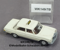 Wiking 149/7B H0 MB 200/8 Taxi, grauweiß, EVP
