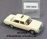 Wiking 149/9 H0 MB 200/8 Taxi, creme, EVP