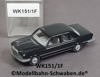 Wiking 151/1F H0, MB 450 SE, schwarz, EVP