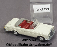 Wiking 153/4 H0 MB 300SE, hellgrau, EVP