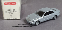 Wiking 1590124 H0, MB, S 500, silbermetallic, OVP