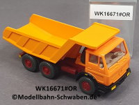 Wiking 16671 H0, MB Muldenkipper, orange, EVP
