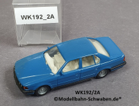 Wiking 192/2A H0 BMW 750i, capriblau, EVP