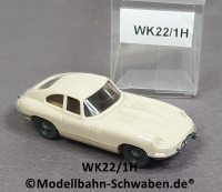 Wiking 22/1H H0, Jaguar E-Type, elfenbein, 2n, EVP