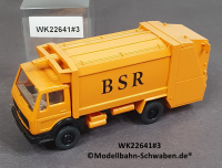 Wiking 22641 H0, MB Preßmüllwagen, BSR, orange, EVP