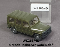 Wiking 266/4D, H0, MB 230G Geländewagen, olivgrün, EVP