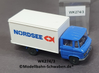 Wiking 274/3, H0, MB L608 Kasten, NORDSEE, EVP