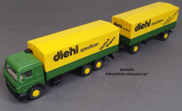Wiking 29456 H0 MB 2235 Pritschen Fernlastzug Diehl Spedition