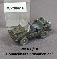 Wiking 366/1B, H0, DKW Munga, basaltgrau/olivgrün, EVP