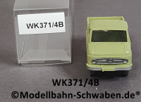 Wiking 371/4B H0 Unimog 411, lindgrün, EVP