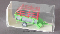 Wiking 38113 H0 Heu-Ladewagen, grün/rot, OVP