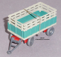 Wiking 384/1 H0 Landwirtschaftlicher Anhänger mit Gitteraufbau, EVP
