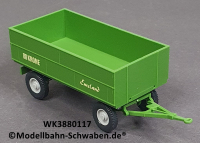 Wiking 3880117 HO Landwirtschaftlicher Anhänger Krone Emsland