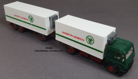 Wiking 458 H0 MB 1638 Kühl-Lastzug Westfleisch