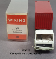Wiking 526 H0 MB Stahl-Container Sattelzug, CTI, OVP