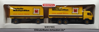 Wiking 57301 H0 MB Wechsel Koffer Lastzug, Deutsche Möbelspedition, OVP