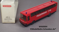 Wiking 60004 H0 MB O 303 RHD, Interschutz 2000, Feuerwehr, OVP