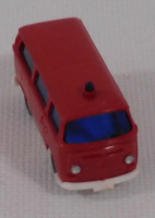 Wiking 603 H0 Feuerwehr VW Bus T2 rot