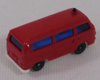 Wiking 603 H0 Feuerwehr VW Bus T2 rot