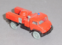 Wiking 604 H0 Feuerwehr MB UNIMOG Pulver Löschfahrzeug